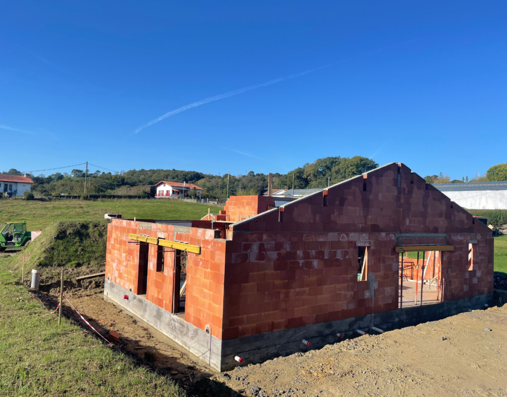 Maison rez-de-chausée en brique